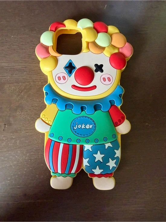 Joker Clown Kids Phone Case - Colorful Multi