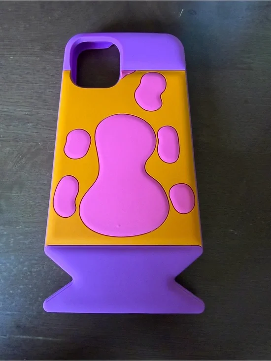 Purple and Pink Lava Lamp Phone Case