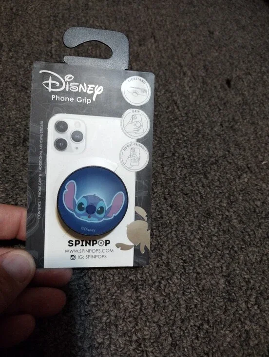 Disney Blue Stitch Phone Grip PopSocket Style