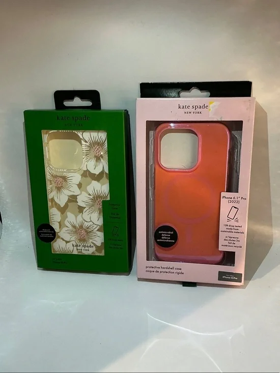 kate spade Floral & Pink Protective iPhone Cases bundle