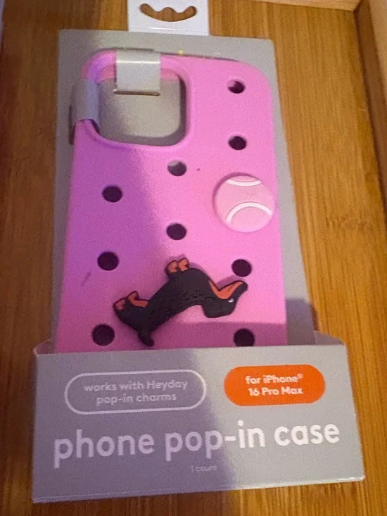 Phone Pop-In Case for iPhone 16 Pro Max - Pink