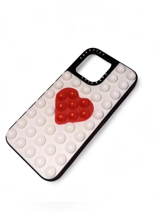CASETiFY Suction Cup Heart iPhone 15 Pro Max Case ❤️