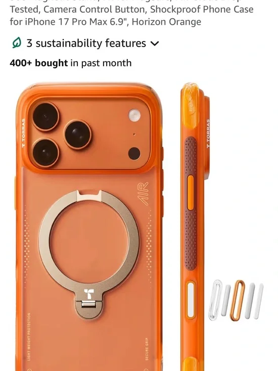 Torras Iphone 17 Pro Phone Case