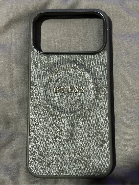 BRAND NEW GUESS MagSafe Compatible Phone Case for iPhone 17 Pro Max - Gray