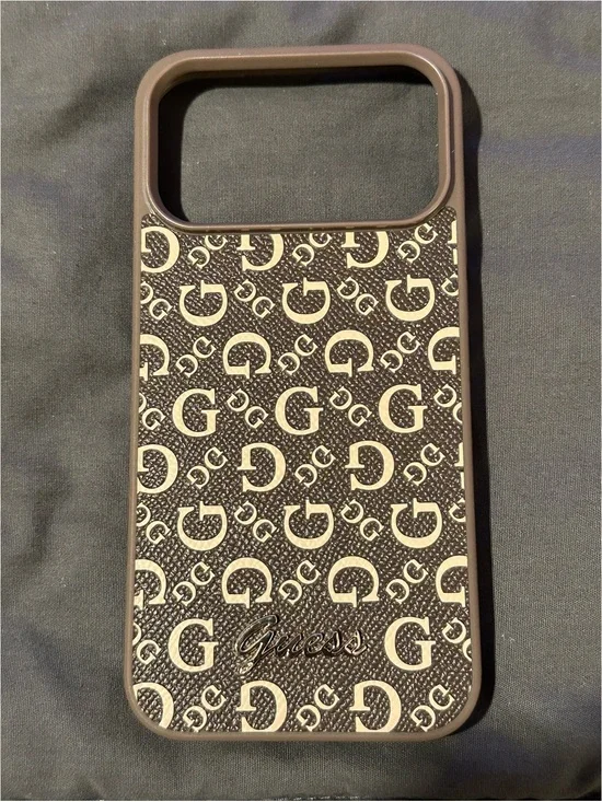 BRAND NEW Guess Monogram MagSafe Case for Apple iPhone 17 Pro Max - Brown