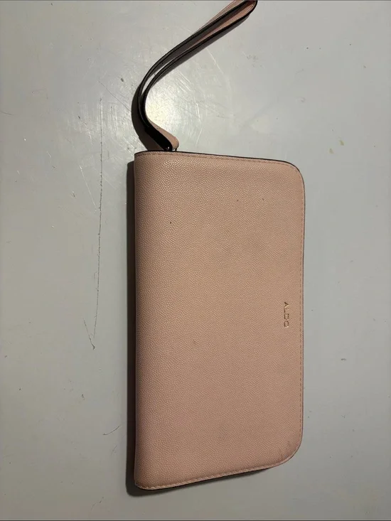 Aldo Blush Pink Wristlet Phone Case with Strap