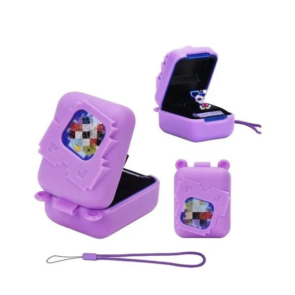 Silicone Case for Bitzee Magicals Interactive Toy Digital Pet and Case, Purple