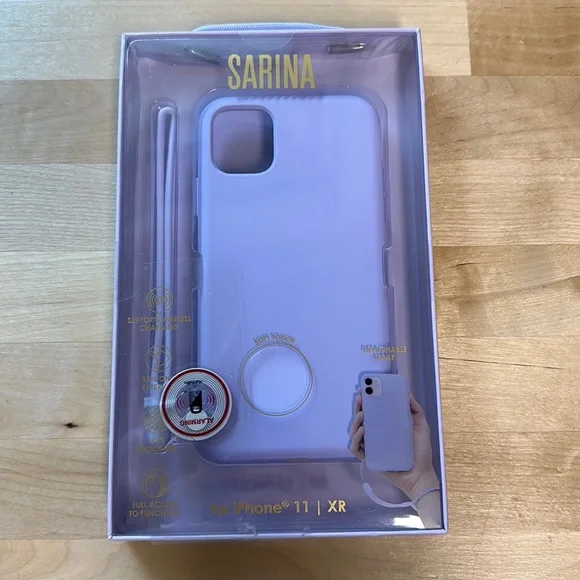 Sarina Light Purple iPhone 11/XR Phone Case