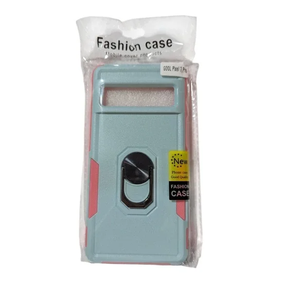 A1. Fashion Case For Google Pixel 7 Pro - Light Blue/Pink