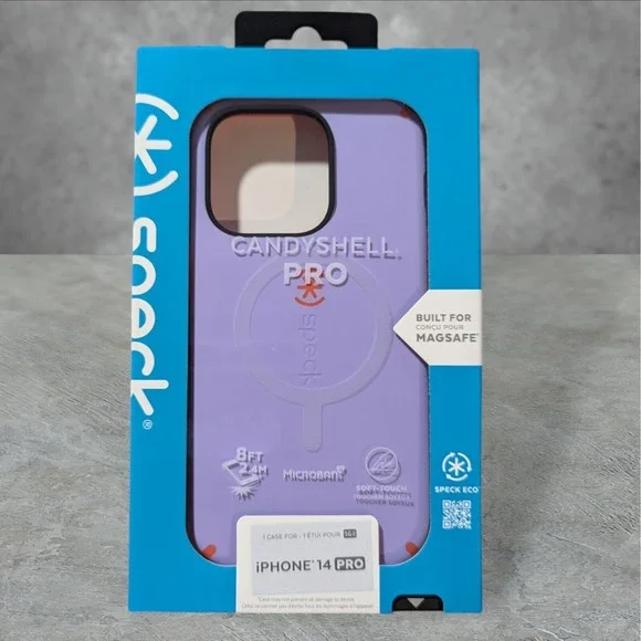 A2 Speck Candyshell Pro W/Magsafe Case for Apple iPhone 14 Pro - Purple