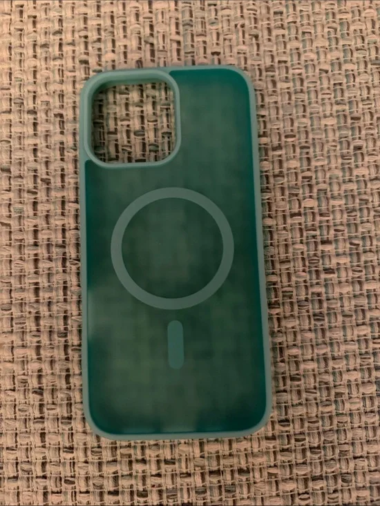 Teal MagSafe-Compatible iPhone 16 pro max Case