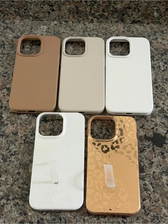 Loopy Case 2 Pack with 3 Misc. Cases for iPhone 14 Pro Max