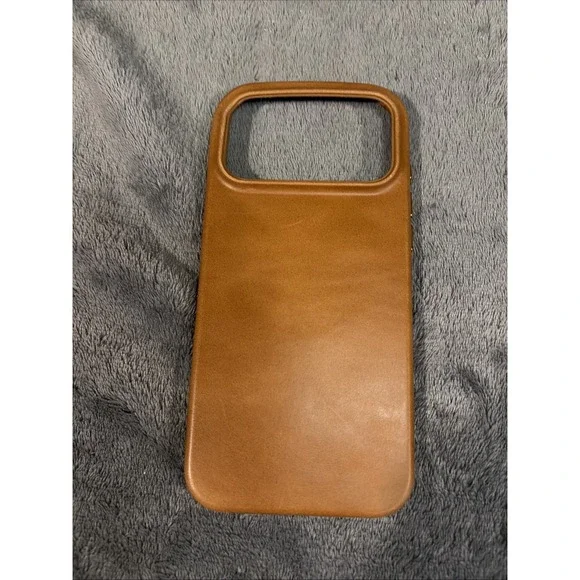 Bluebonnet iPhone Pro Max 17 Saddle Leather Case~Made In USA Austin TX