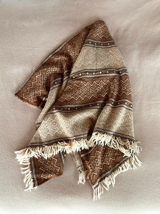 Vintage Southwestern Wool Blanket