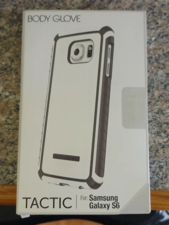 Body Glove Tactic Case for Samsung Galaxy S6 - White and Black