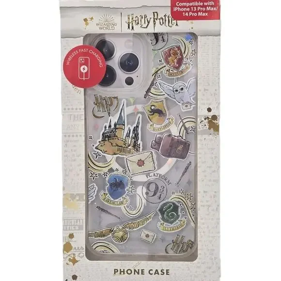 NEW Harry Potter Wizarding World Protective Case iPhone 13 Pro Max 14 Pro Max