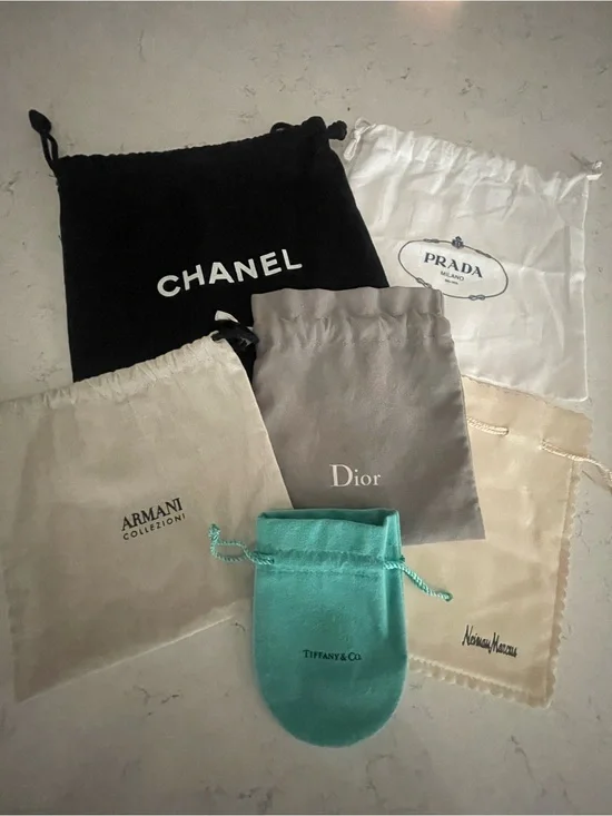Luxury Designer Jewelry Pouches Bundle Set