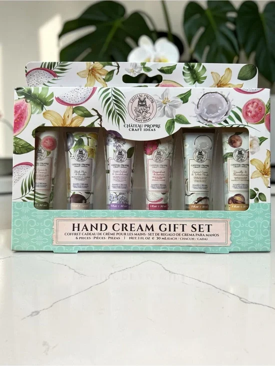 Chateau Propre 6-Piece Hand Cream Gift Set NIB