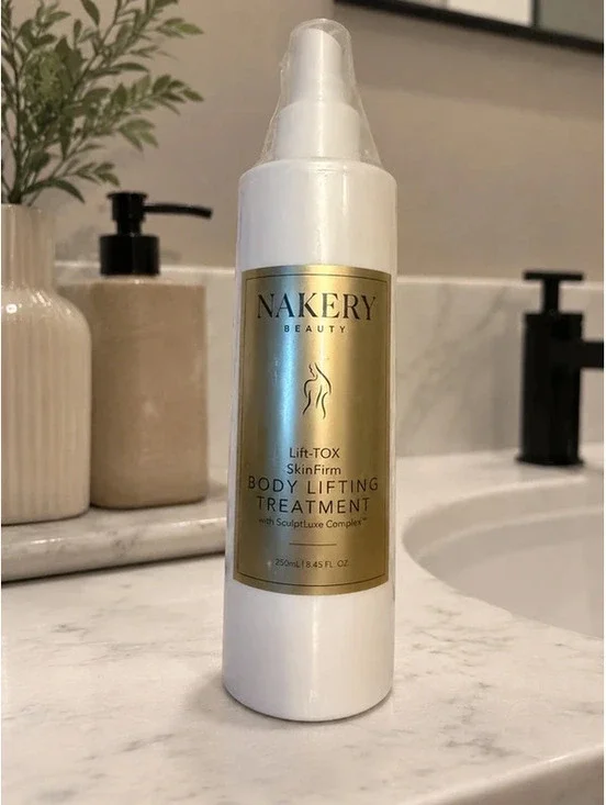 Nakery Beauty Lift-TOX SkinFirm Body Lifting Treatment Spray – 8.45 oz – Sealed