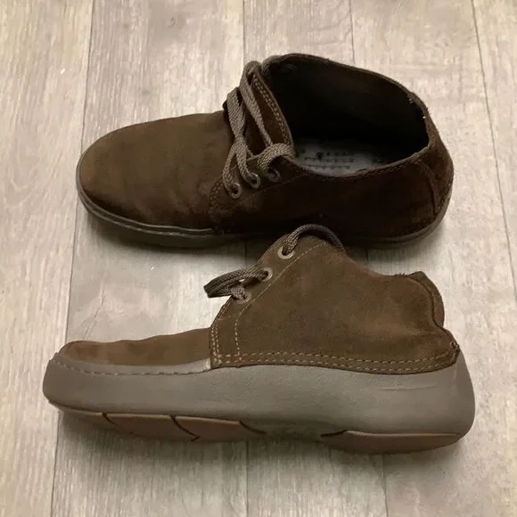 Mens CROCS Hi-Cruiser Suede Lace Up Chukka Boots‎