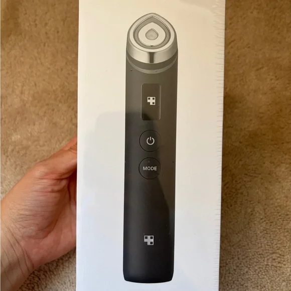 Medicube age-R booster pro 6 in 1 Device Black. New in box, unopened, unused.