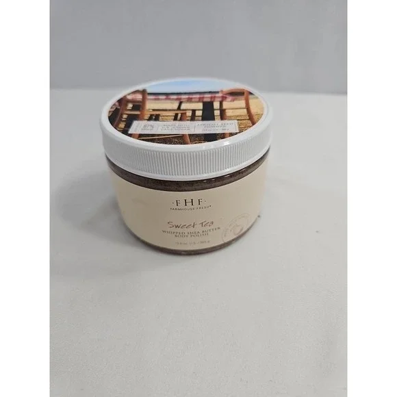FarmHouse Fresh Sweet Tea Whipped Shea Butter Body Polish New Sealed 13.6 oz