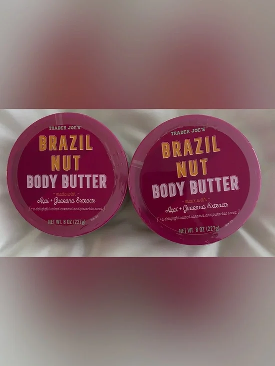 Brazil Nut Body Butter - Trader Joe’s     Set of 2