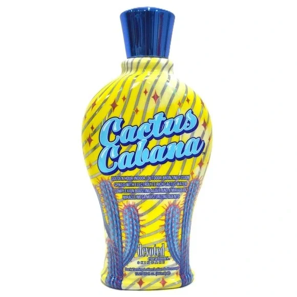 Devoted Creations Cactus Cabana Indoor Bronzing Fusion Tanning Lotion 12.25oz