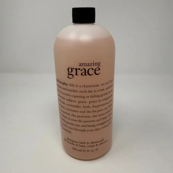 Philosophy Amazing Grace 3-in-1 Shampoo, Bath & Shower Gel 32 Oz.