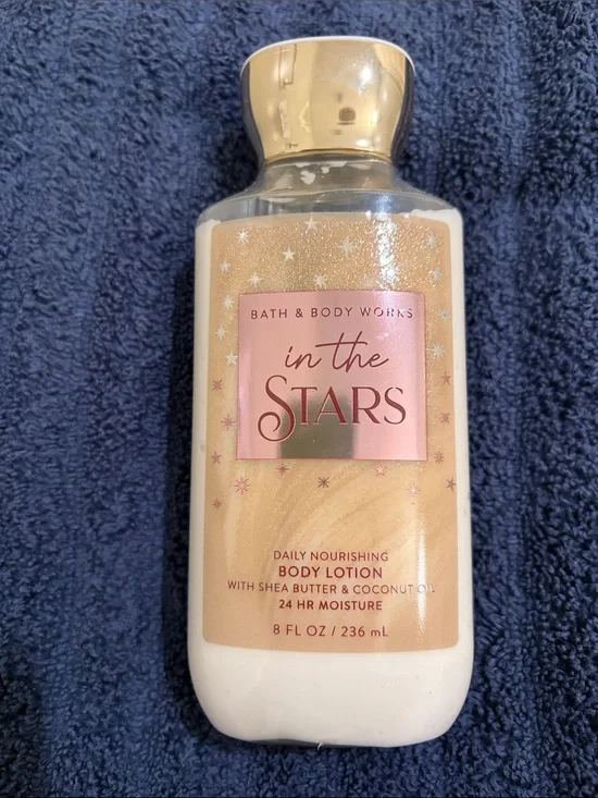 Bath & Body Works In The Stars Body Lotion - Gold and Pink