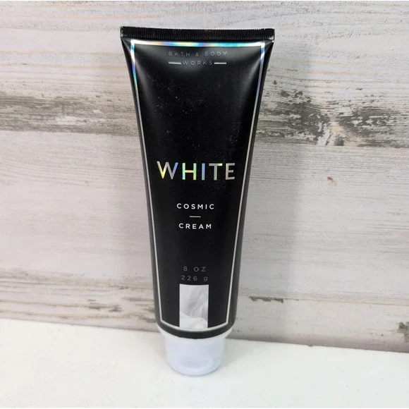 Bath & Body Works White Cosmic Cream Fragrance Experiment 8 oz Discontinued