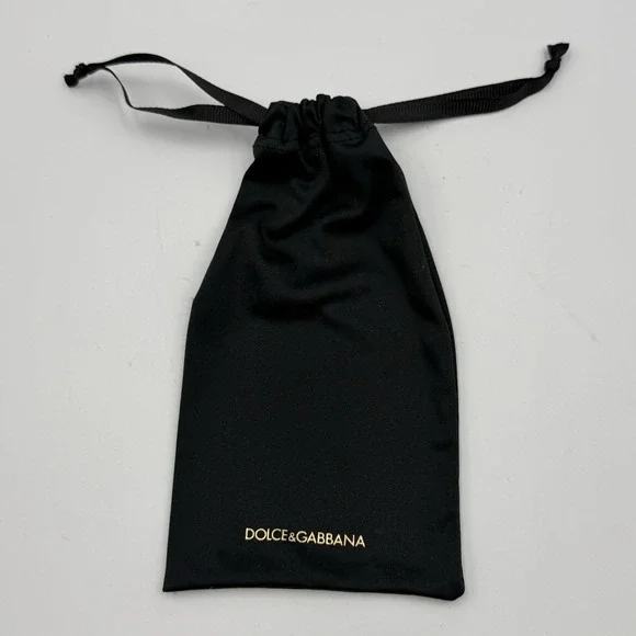 Authentic Dolce & Gabbana Microfiber Drawstring eyewear pouch