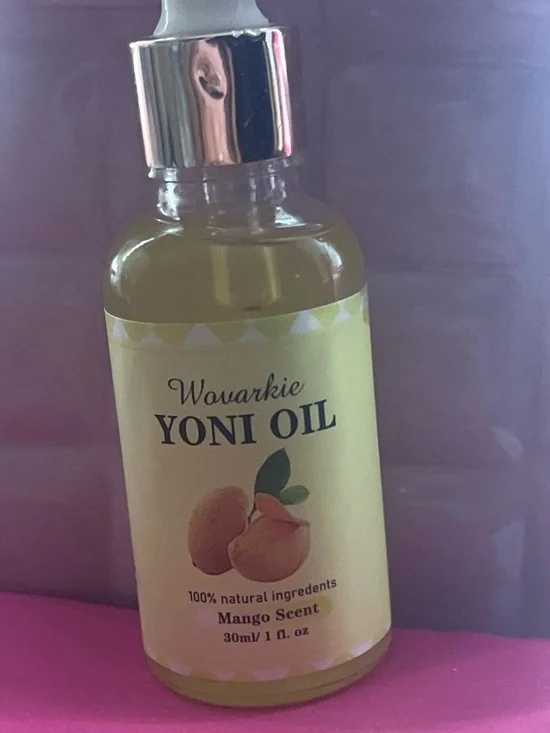 Mango Yoni Oil - Nourishing Yellow Intimate Oil