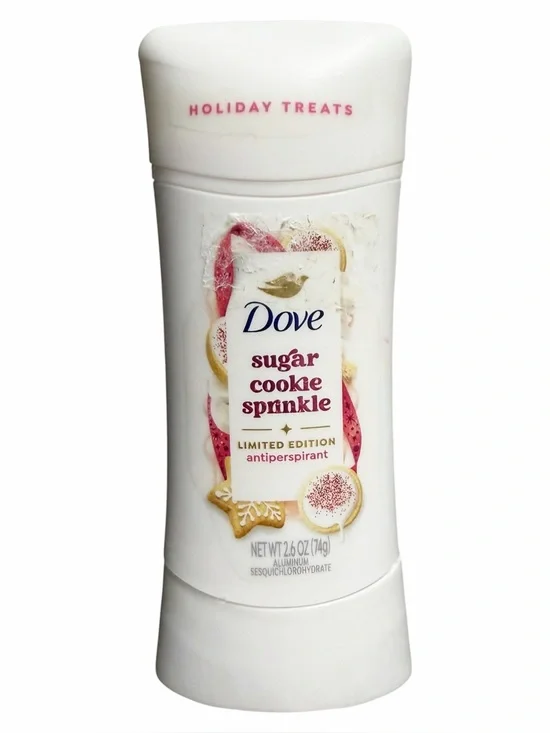 Dove SUGAR COOKIE SPRINKLE Antiperspirant Deodorant 2.6 oz Holiday Treats ~ NEW