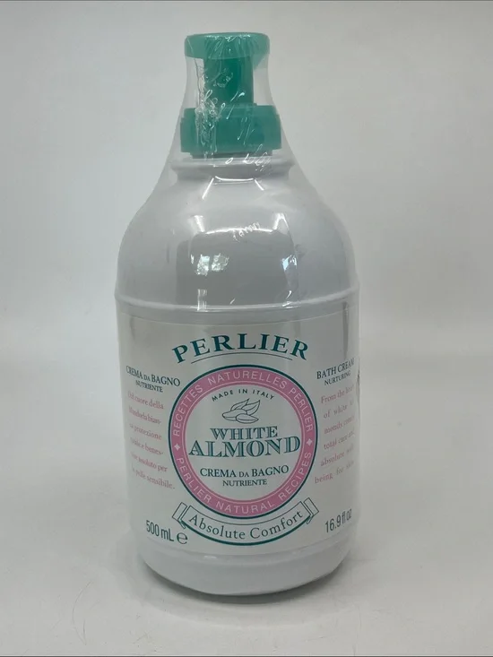 Perlier White Almond Bath Cream - 16.9 Oz.