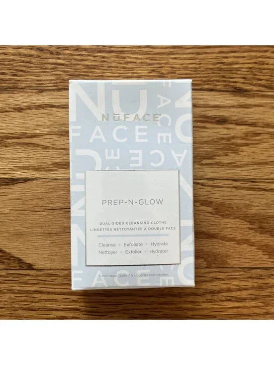 Nwb Factory Sealed NuFace Prep N Glow 5 Individual Clothes