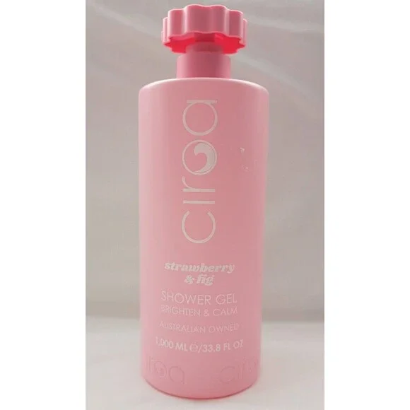 Ciroa Beauty Strawberry & Fig Shower Gel Clarify & Hydrating 33.8 fl oz