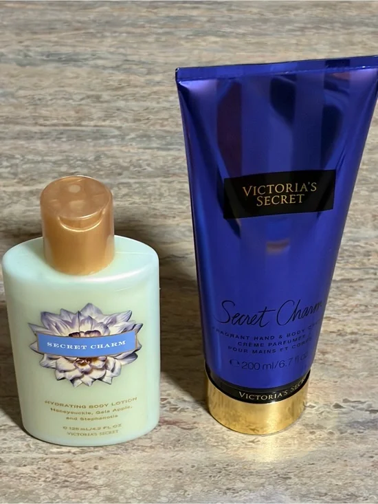 Victoria’s Secret Discontinued Secret Charm Body Lotion with Hand & Body Cream