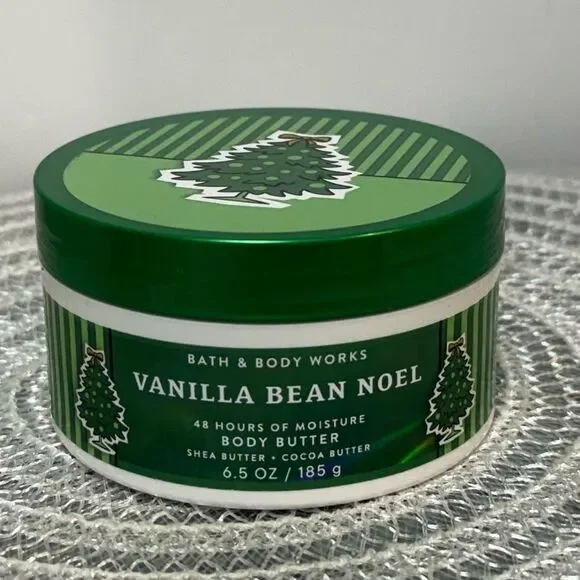 BBW Vanilla Bean Noel Body Butter NWT