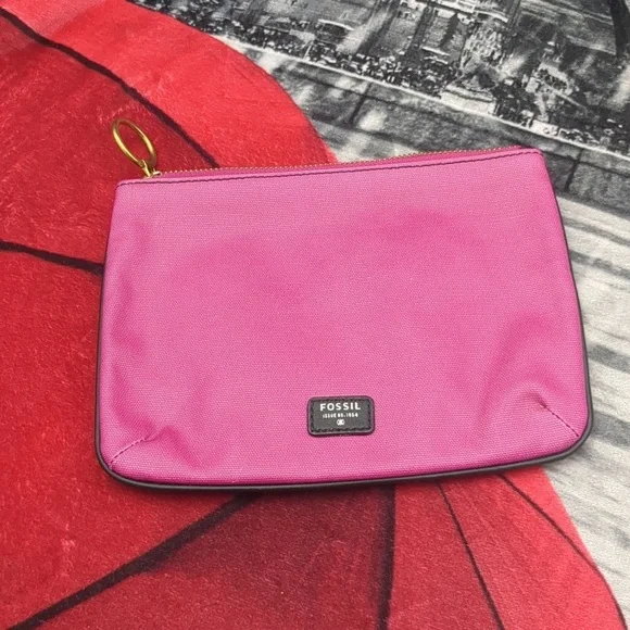 Fossil hot pink bag