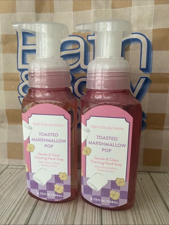 TOASTED MARSHMALLOW POP Gentle Foaming Hand Soap 2 Pack