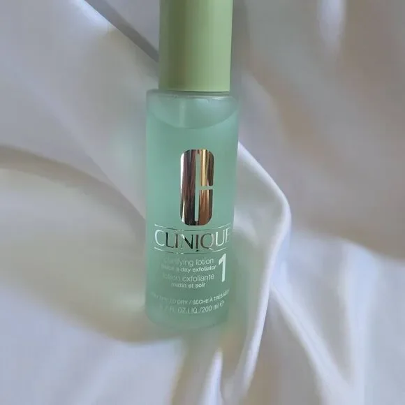 Clinique Clarifying Lotion Toner  1 For Dry/Very Dry Skin type  6.7 oz, New