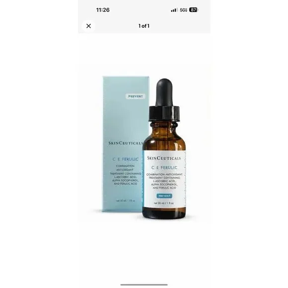 SkinCeuticals CE Ferulic - 15% L-ascorbic Acid Serum - 1oz New Sealed $185