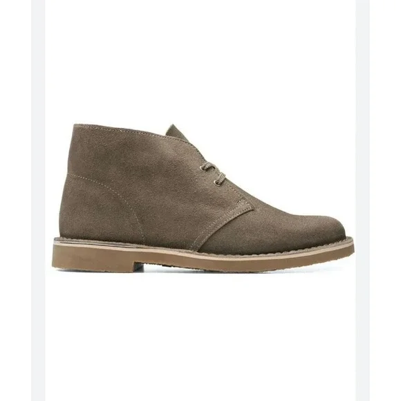 Clarks Mens Bushacre 3 Olive Suede Chukka Desert Boots Sz 10 OrthoLite 26153531