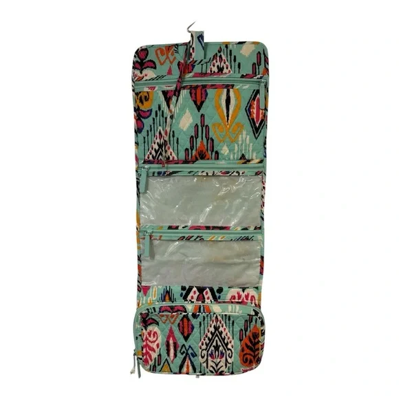 Vera Bradley Hanging Organizer Pueblo Travel Cosmetic Bag Retired Pattern