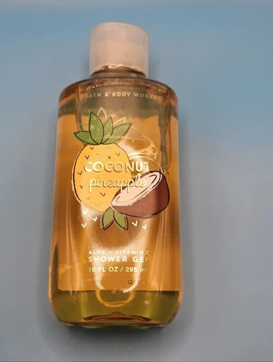Bath & Body Works Coconut Pineapple Shower Gel - Yellow