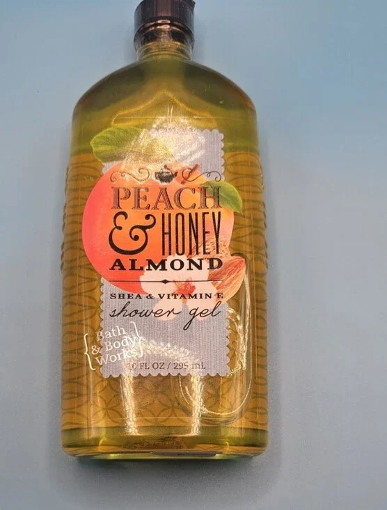 Bath & Body Works Peach & Honey Almond Shower Gel - Golden Peach