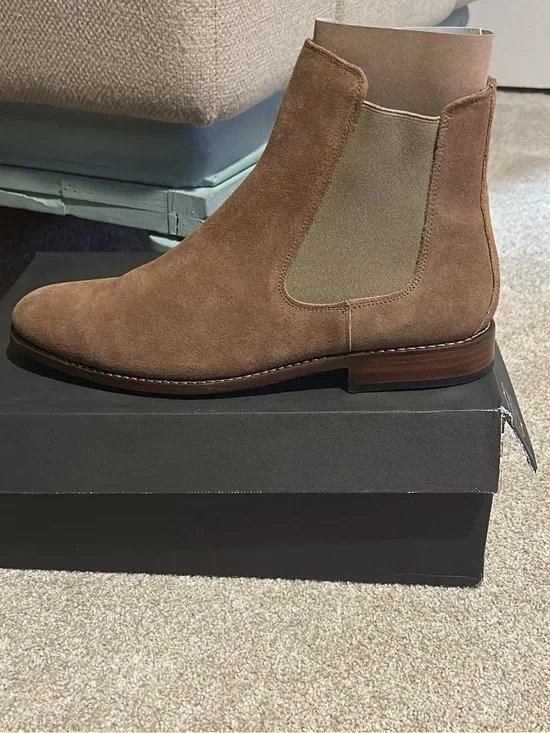 Thursday Boot Company Tan Suede Chukka Chelsea Boot