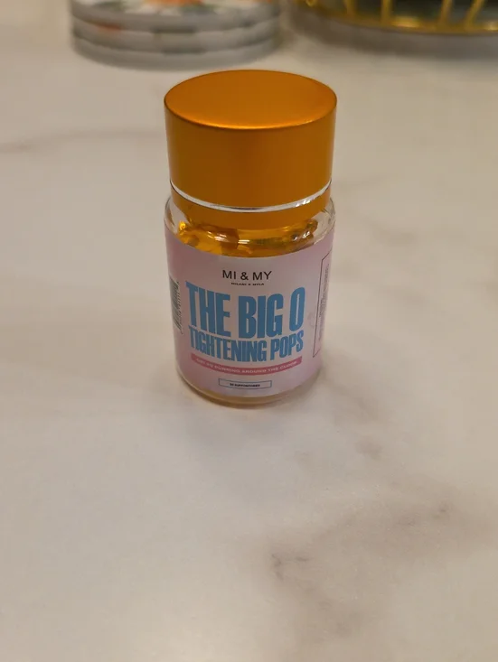 MI & MY The Big O Tightening Pops - Pink & Gold Jar (D)