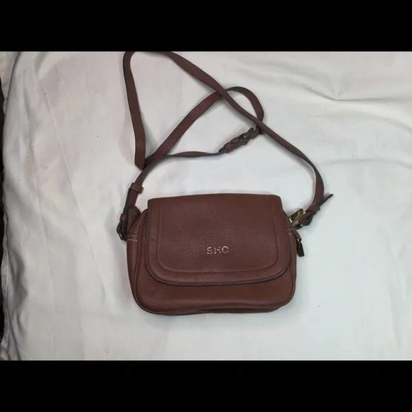 J. Crew Signet Flap Crossbody with Lock & Key
